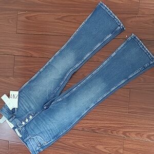 NWT Zara Kids flare fit jeans